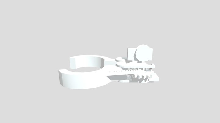 Claw Wireframe 4 3D Model