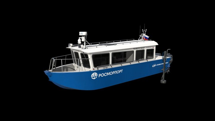 Сибирь-900 3D Model