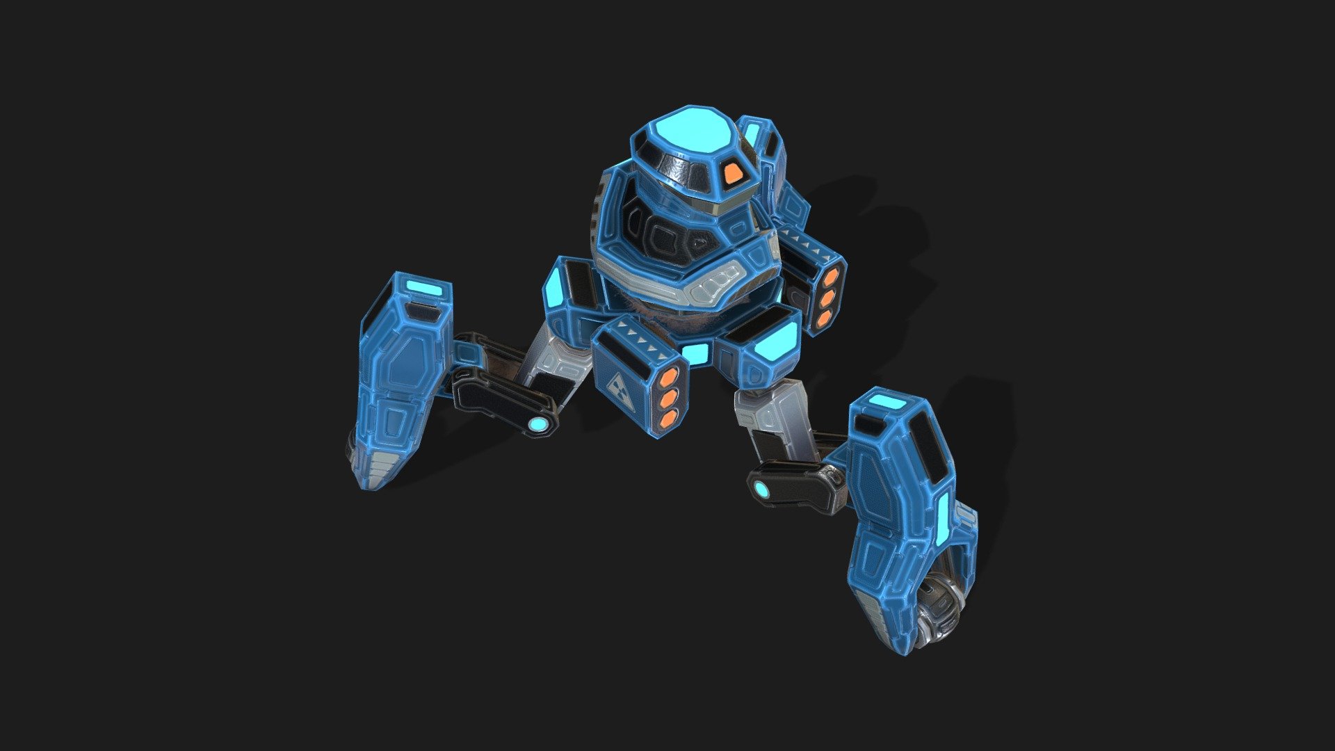 xWar: Rocket Spider - 3D model by Miguel Beckers (@miguelbeckers ...