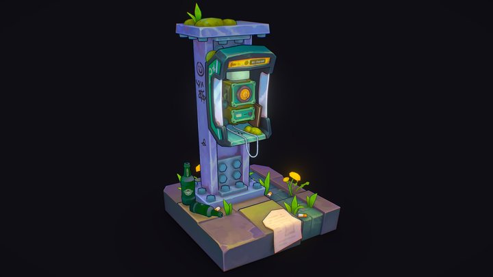 Telephone booth