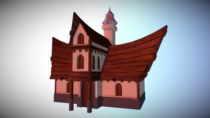 The Library 3D Model