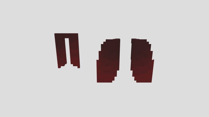 Lucky The Cat: Cape & Elytra 3D Model