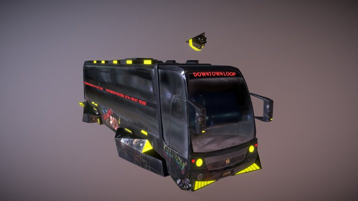 Yorktown Autobus 3D Model