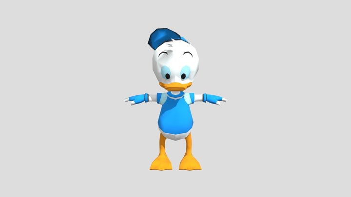 Huey ,Dewey & Louie 3D Model