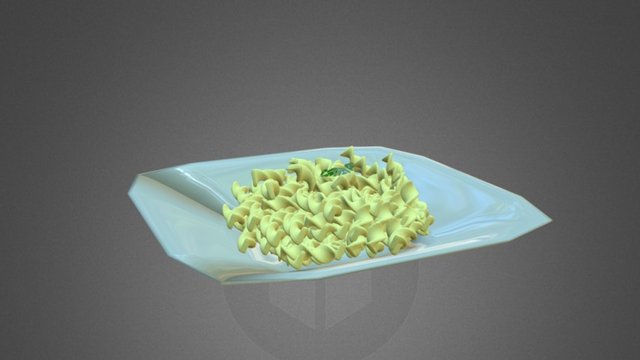Pasta 3D Model