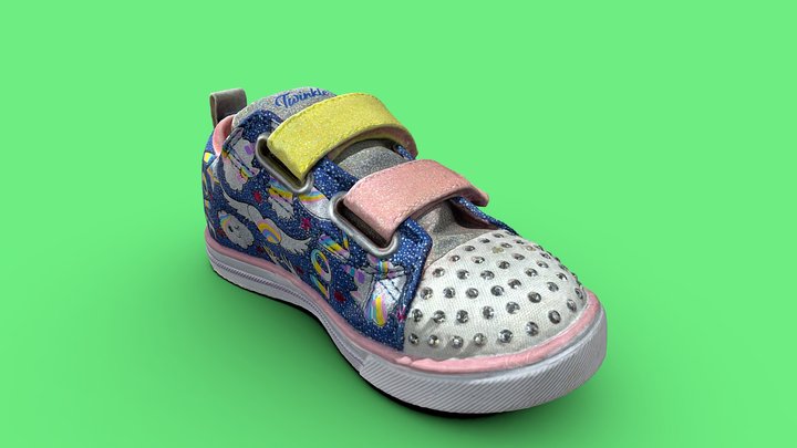 Twinkle Toes Shoe 3D Model