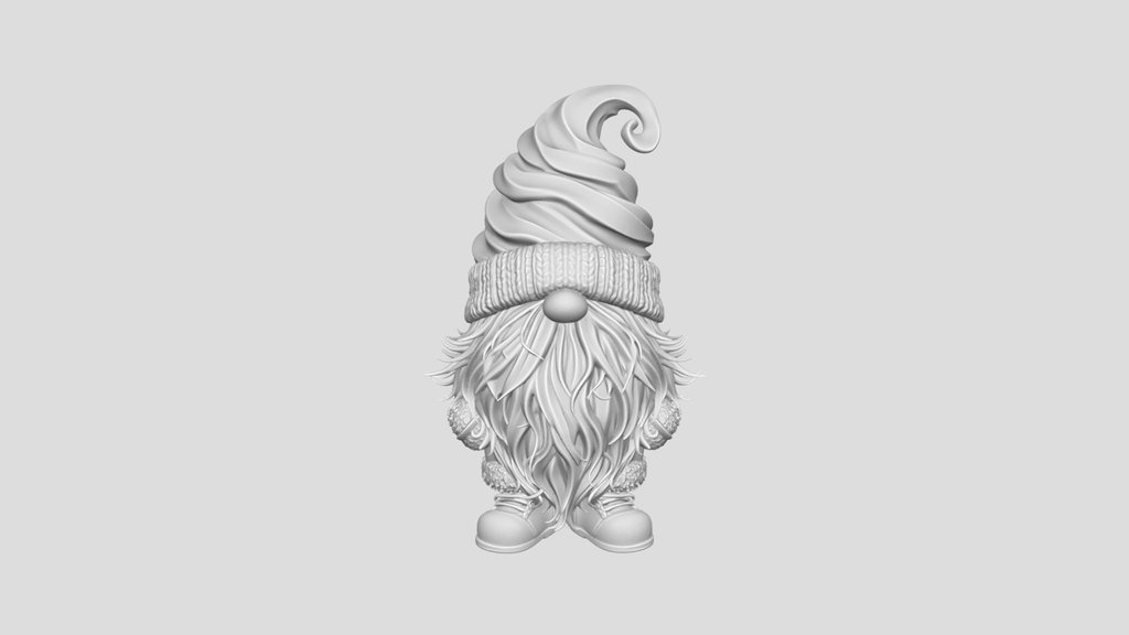 Cupcake Crown Gnome