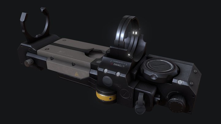 1x Holo Scope APEX LEGENDS  |  Fan art 3D Model