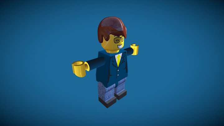 Lego Bill 3D Model
