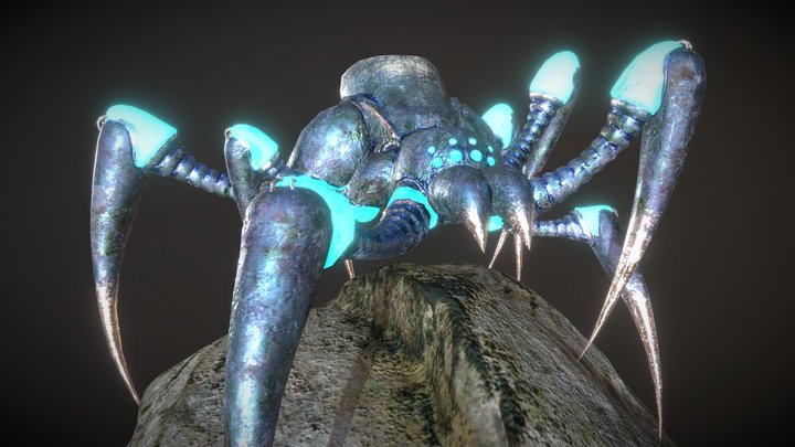 Mechaleg Spider 3D Model