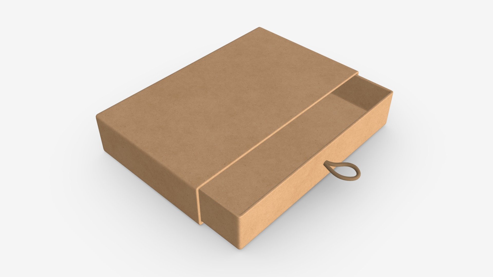 Drawer paper gift box 01 - Buy Royalty Free 3D model by HQ3DMOD ...