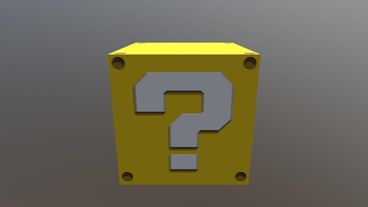 Super Mario Box 3D Model