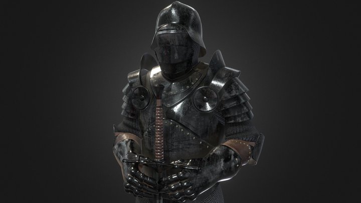 Knight Armor 3D Model
