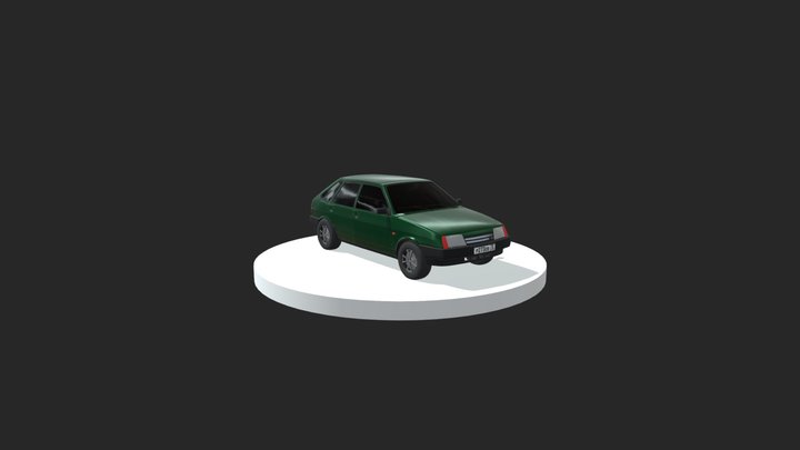 Vaz 2109 3D Model