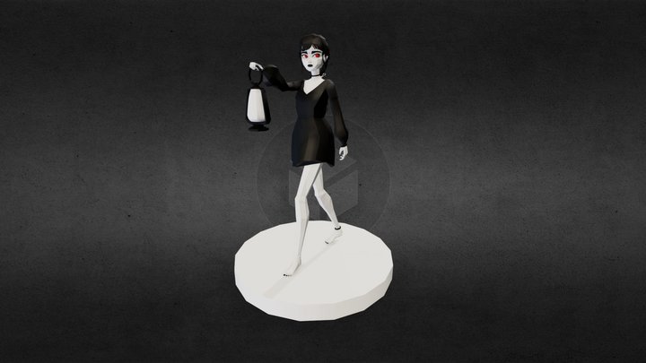 hannah_statuette_2 3D Model