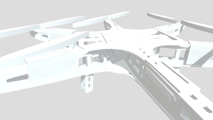 DRON V1 3D Model