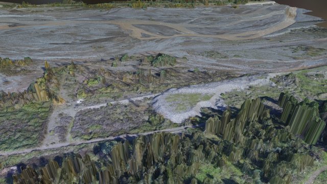 Río Tinguiririca 3D Model