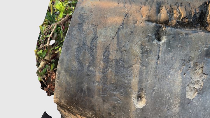 Pak Lai Petroglyphs - BK01-A 3D Model
