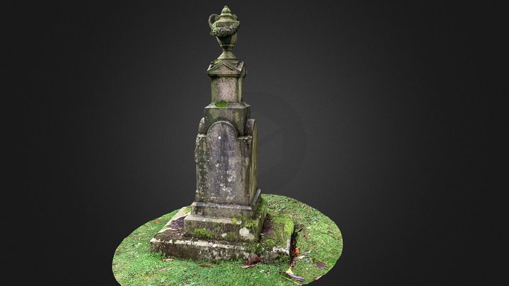 Urn Grave Marker Matlock Bath – Free 3D Model STL