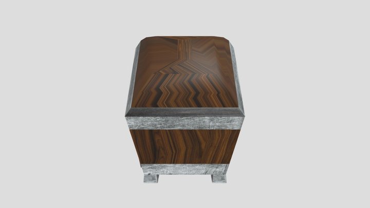 Treasure Chest 3D Model