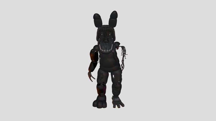 Withered Bonnie V2 3D Model
