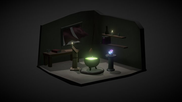 WitchDen_example 3D Model