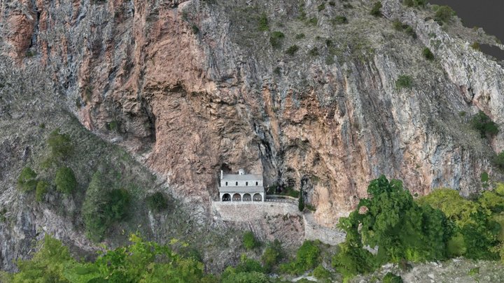 Sanctuary in Stone: St. Nicholas in Desi,Trikala 3D Model