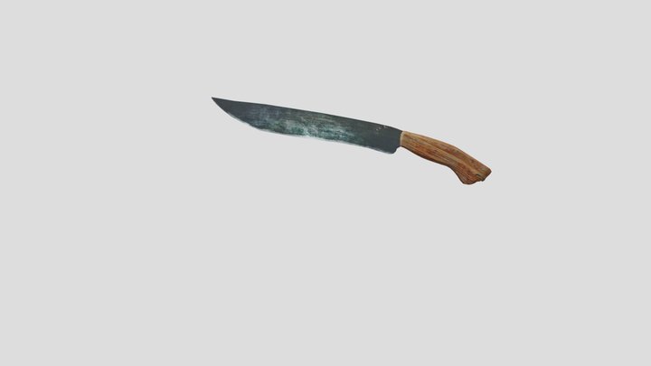 Bolo Knife (Itak) 3D Model
