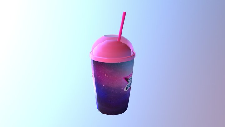 Cool Queer Icey Drink 3D Model