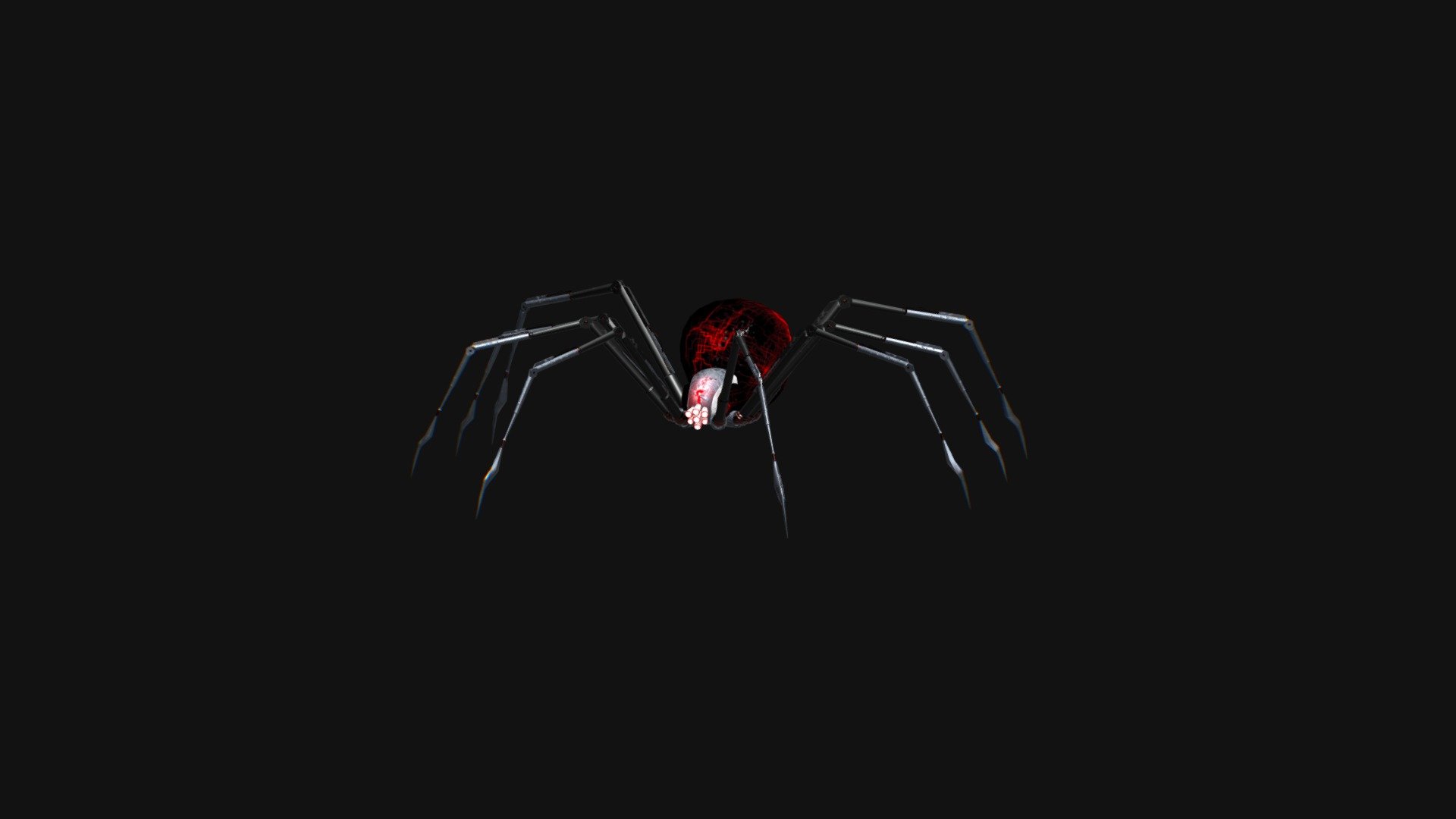 Corrupted spider - 3D model by Nina-Lia Cibotari (@Nina-Lia..Cibotari ...