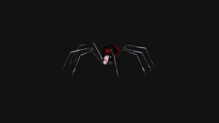Corrupted spider 3D Model
