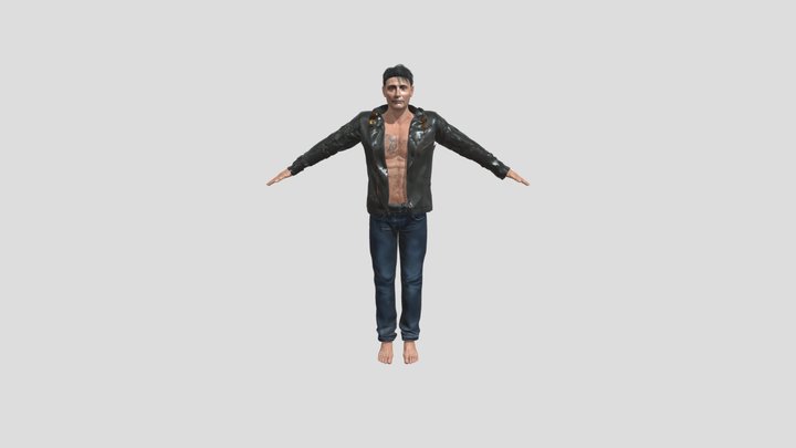 Mads Mikkelsen 3D Model