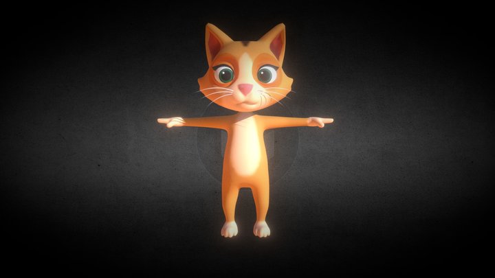 Cat 3D Model