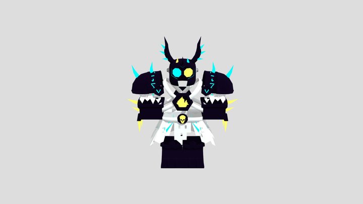 Stylized Dark Knight Character