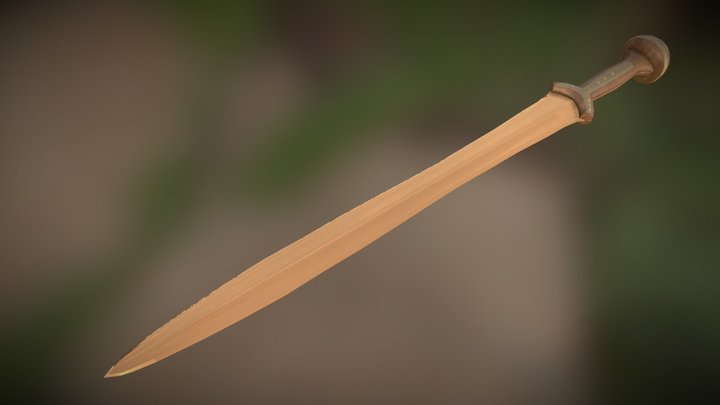 Irish Sword (WIP) 3D Model