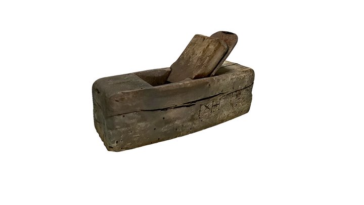Wood Hand Plane - NJ 3D Model