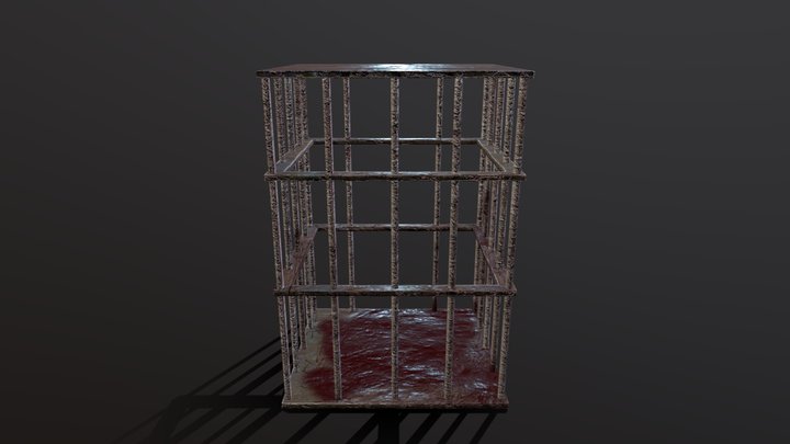 Creepy Cage 3D Model