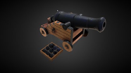 Cannon 3D Model