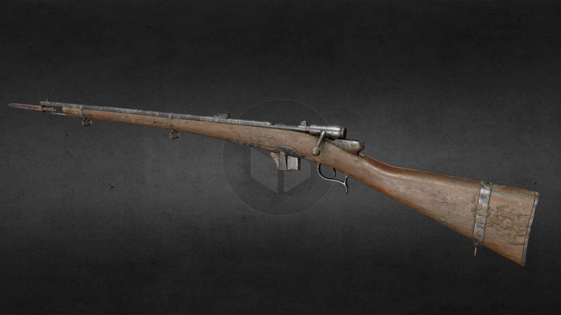 Rifle - 3D model by siedler.paul [c7b67ad] - Sketchfab