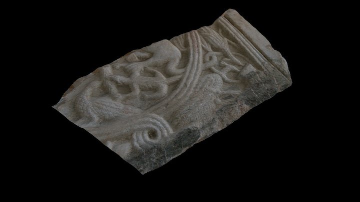 Roman relief tile 3D Model