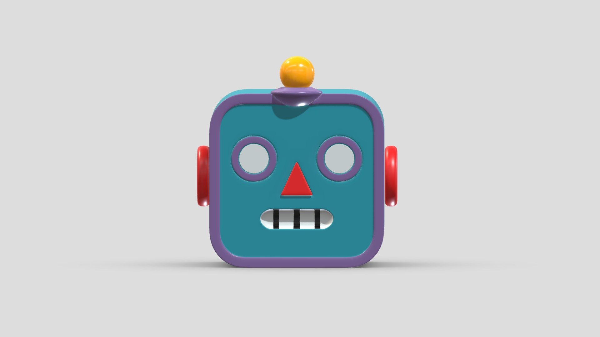 Apple Robot - Buy Royalty Free 3D model by Frezzy (@frezzy3d) [c7b6f6c ...