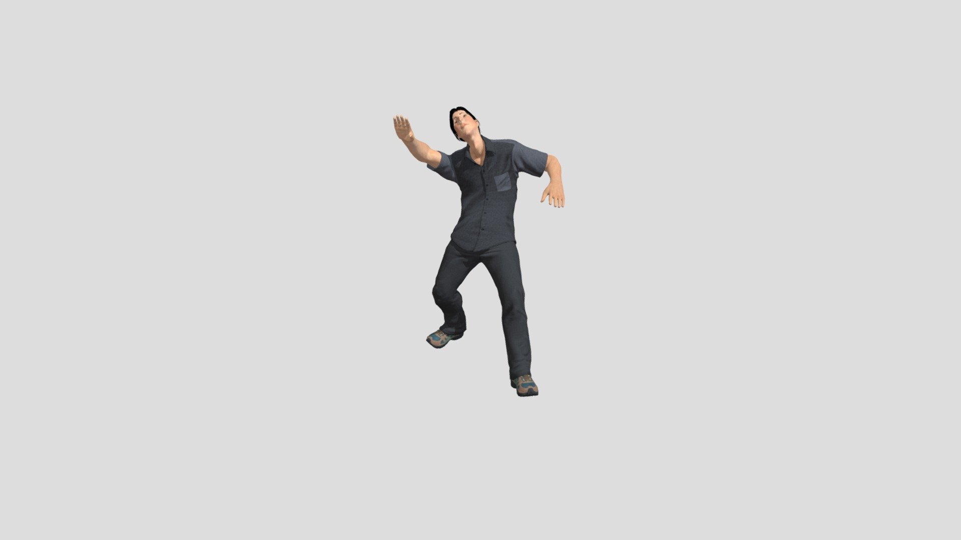 Man trips, falls & dies - Download Free 3D model by jjjajaqsqsaqs ...