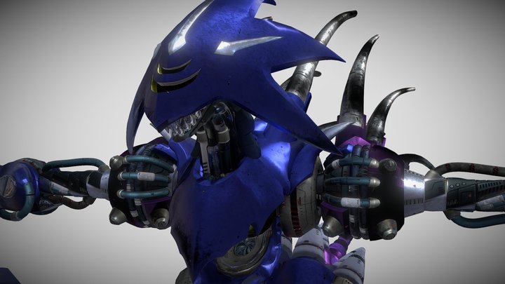 Sonic X Shadow Generations - Metal Overlord 3D Model