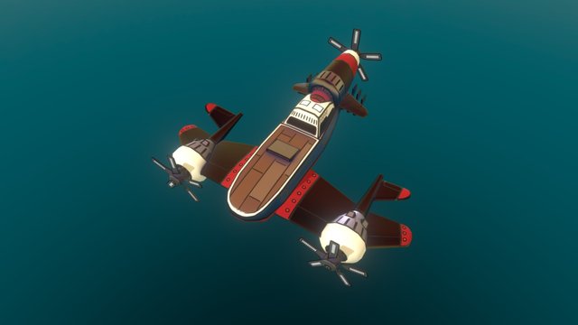 Airheart Airplanes: The Turret 3D Model