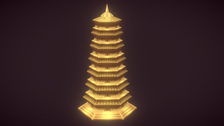 Pagoda 3D Model
