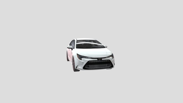 Toyota Corolla LE 2023 3D Model