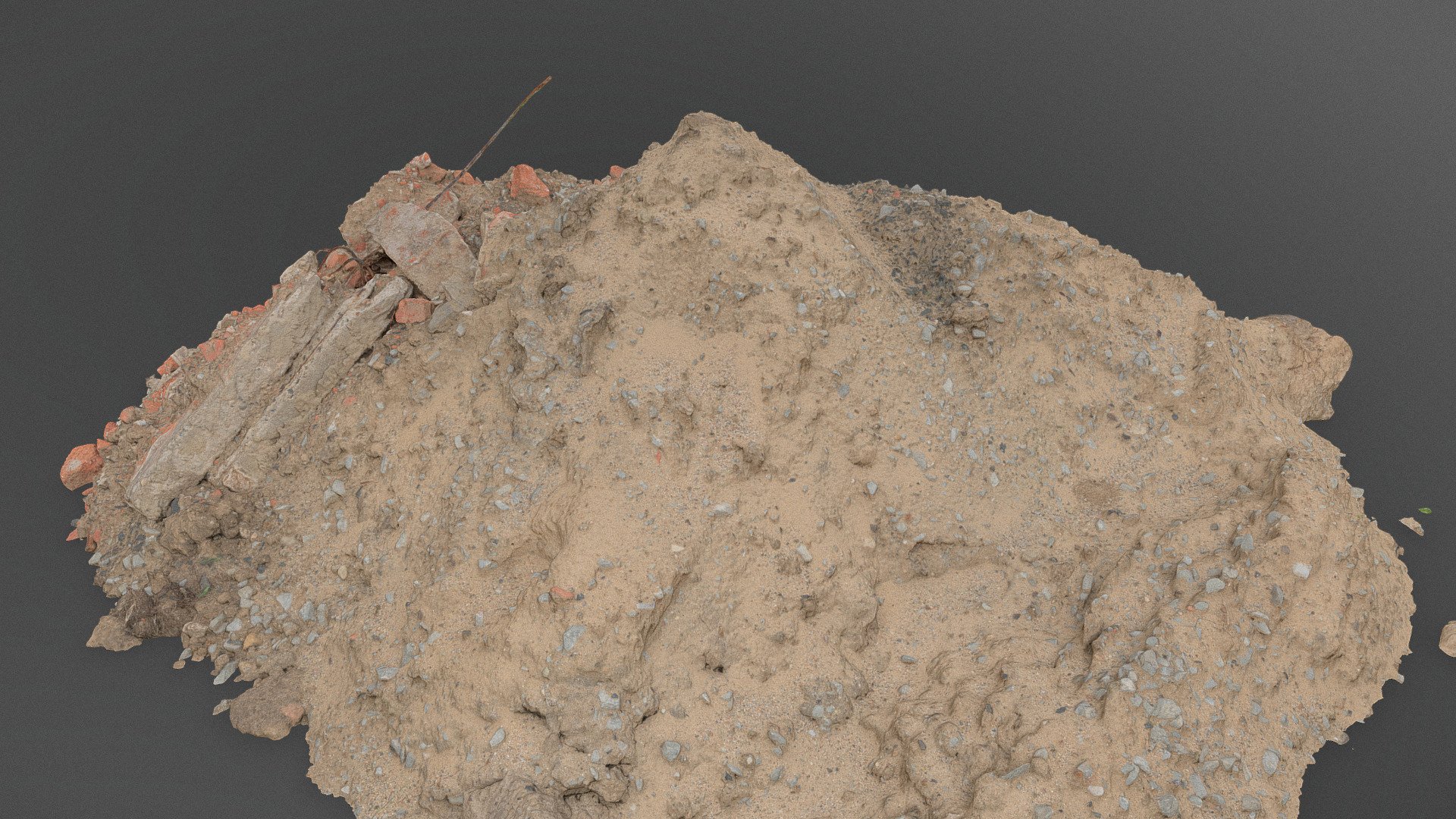 Sand Rubble Pile - Buy Royalty Free 3D Model By Matousekfoto [c7ba73e ...