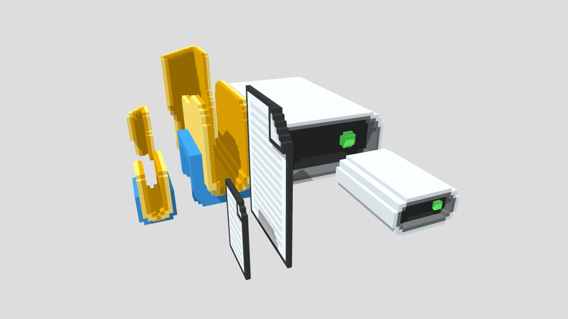 voxel Windows elements