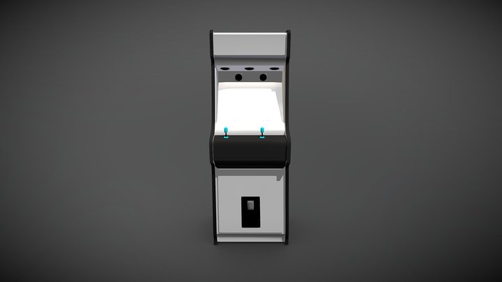 Borne d'arcarde 3D Model