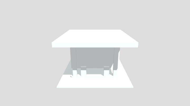 Gas Station 3D Model